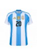 Argentinië Alexis Mac Allister #20 Voetbaltruitje Thuis tenue Copa America 2024 Korte Mouw